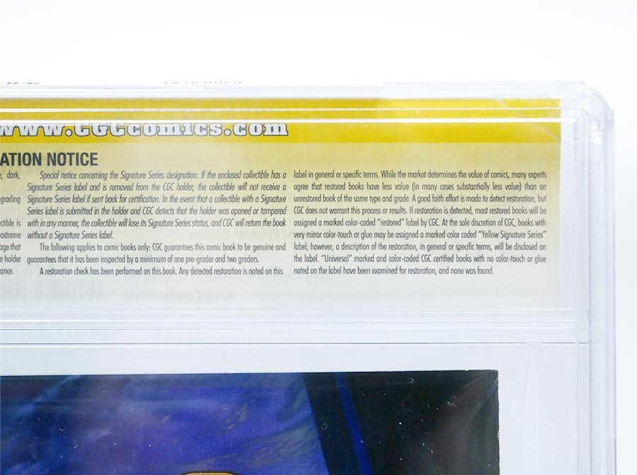 Batman Vol 2 #1 Cover L 1st Ptg Regular Greg Capullo Cover CGC Signature Series 9.8 Signed By Scott Snyder & Greg Capullo