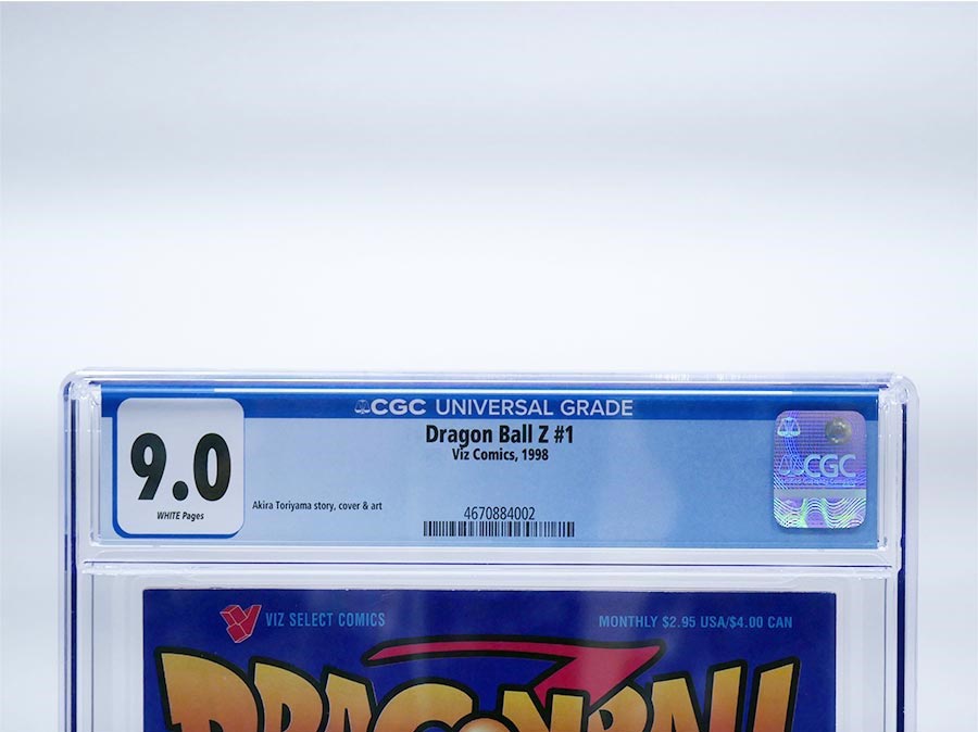 Dragon Ball Z Part 1 #1 Cover D 1st Ptg CGC 9.0