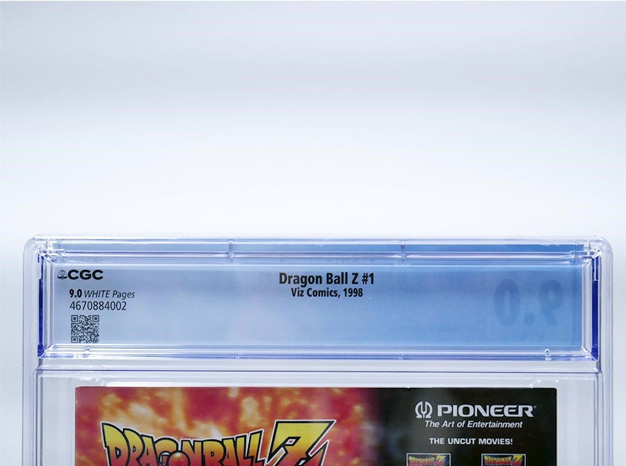 Dragon Ball Z Part 1 #1 Cover D 1st Ptg CGC 9.0