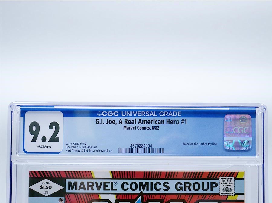 GI Joe A Real American Hero #1 Cover G 1st Ptg CGC 9.2