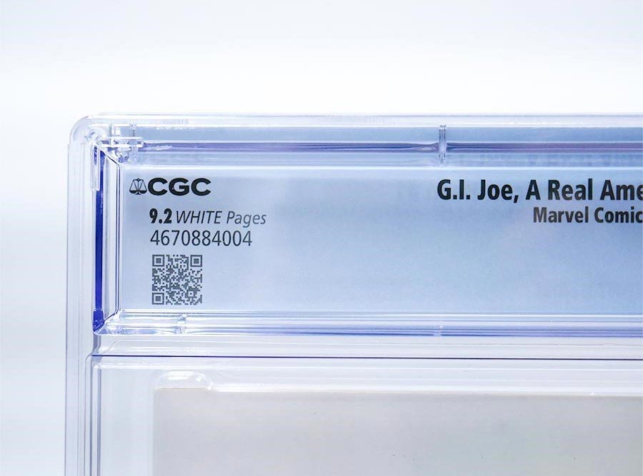 GI Joe A Real American Hero #1 Cover G 1st Ptg CGC 9.2