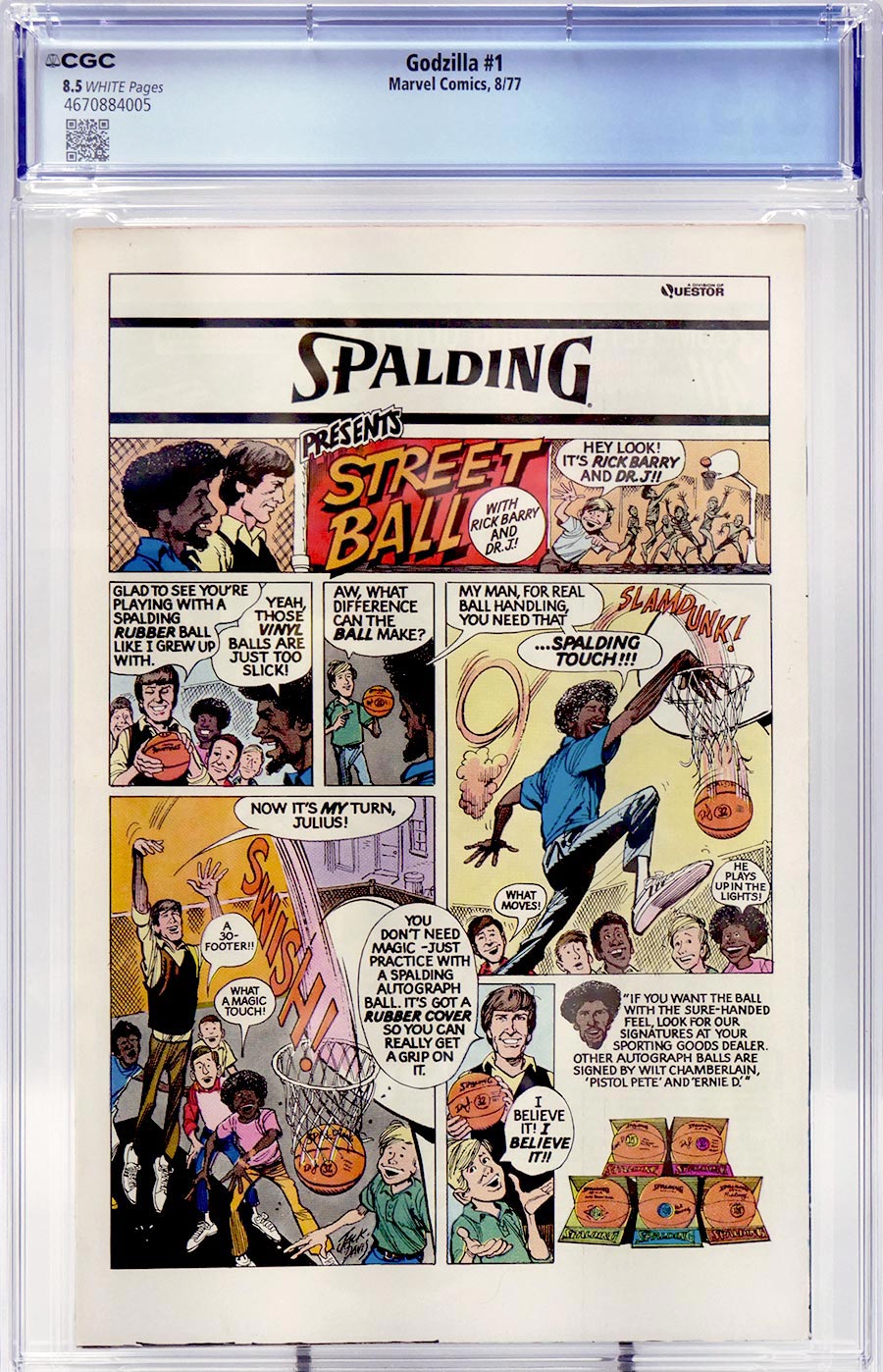 Godzilla King Of The Monsters #1 Cover G Regular 30-Cent Edition CGC 8.5