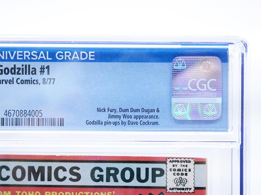 Godzilla King Of The Monsters #1 Cover G Regular 30-Cent Edition CGC 8.5