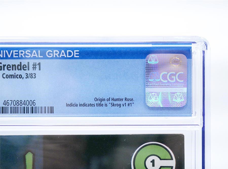 Grendel #1 Cover B CGC 9.0