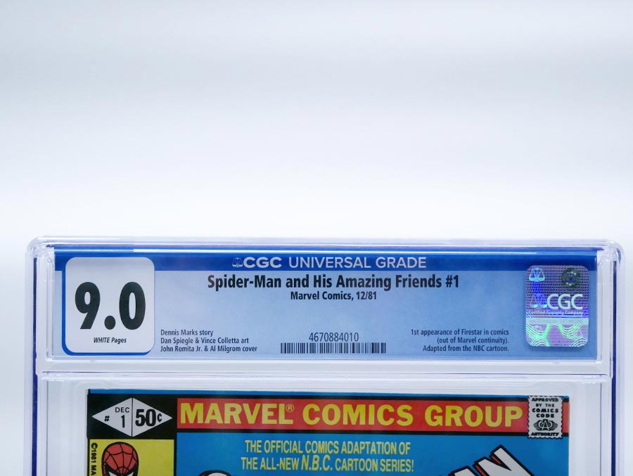 Spider-Man And His Amazing Friends #1 Cover B CGC 9.0