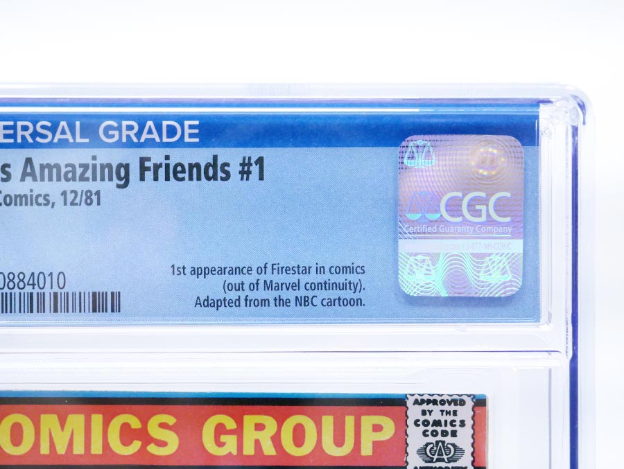 Spider-Man And His Amazing Friends #1 Cover B CGC 9.0