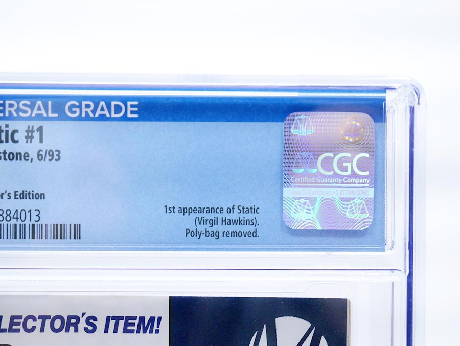 Static #1 Cover G Collectors Edition CGC 6.5