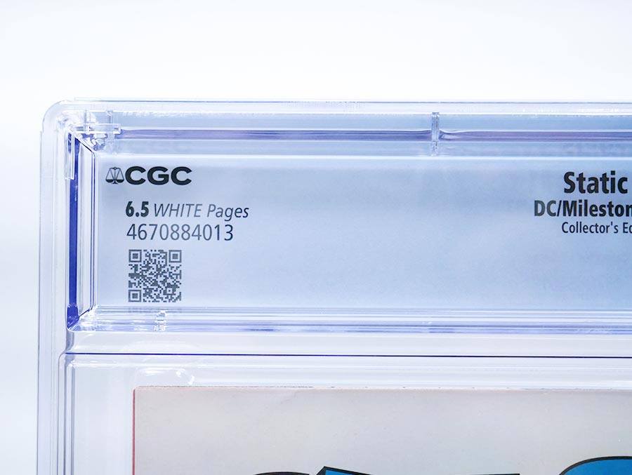 Static #1 Cover G Collectors Edition CGC 6.5