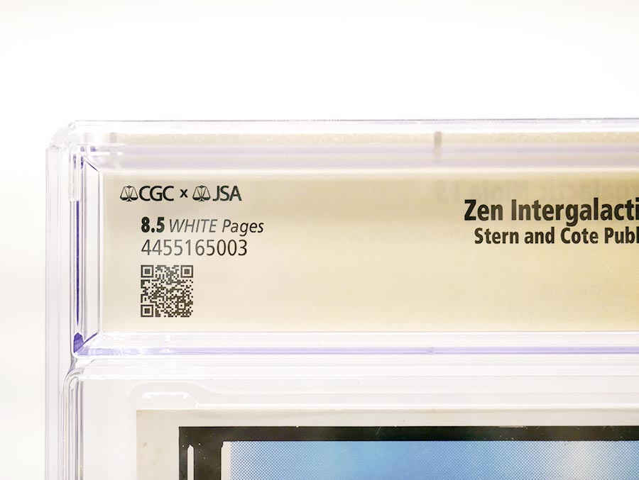 Zen Intergalactic Ninja #5 Cover B CGC Signature Series 8.5 Signed By Steve Stern & Paul Pelletier