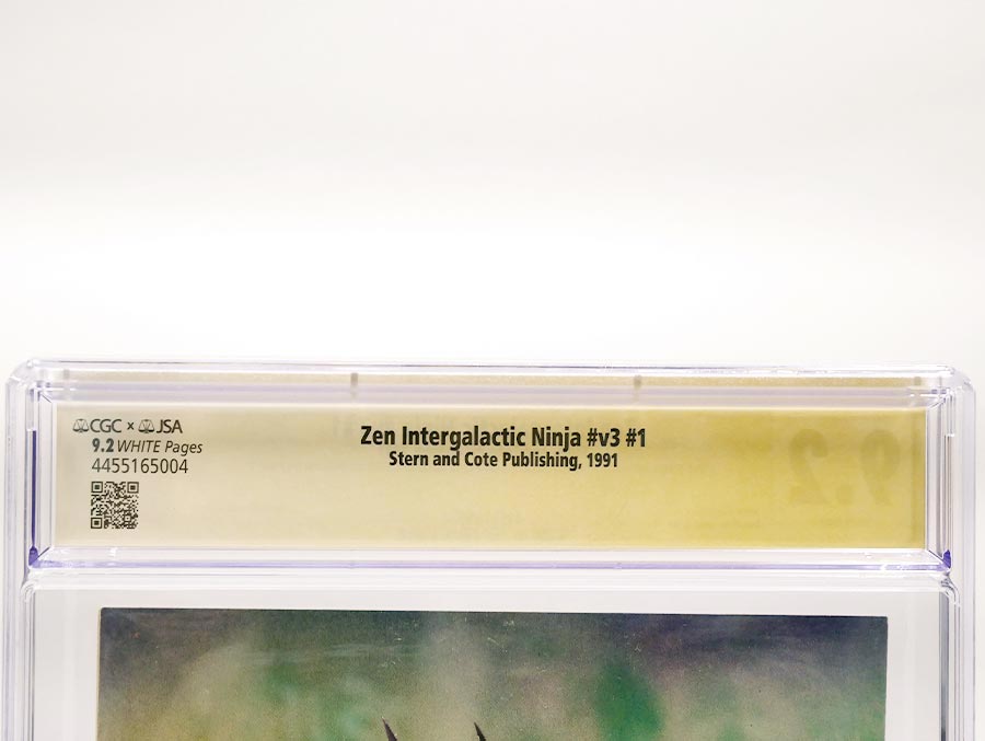 Zen Intergalactic Ninja Vol 3 #1 Cover B CGC Signature Series 9.2 Signed By Steve Stern & Dan Cote