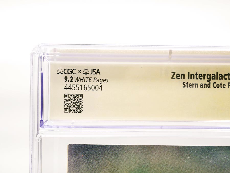 Zen Intergalactic Ninja Vol 3 #1 Cover B CGC Signature Series 9.2 Signed By Steve Stern & Dan Cote