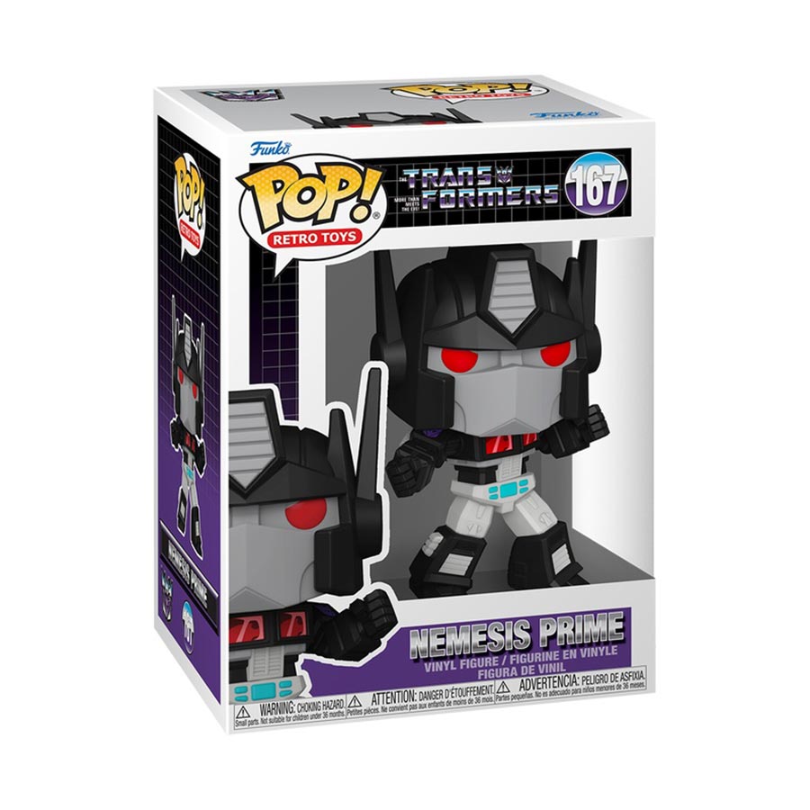 POP Retro Toys Transformers Nemesis Prime Vinyl Figure
