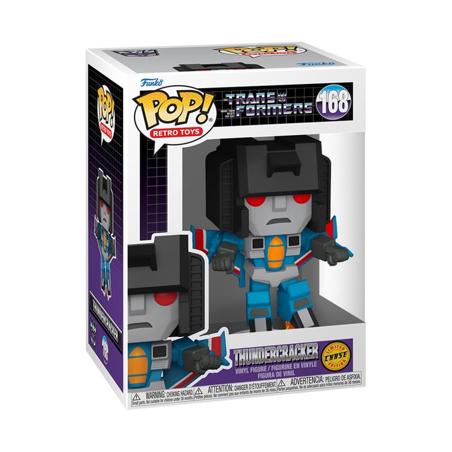 POP Retro Toys Transformers Sky Warp Chase Vinyl Figure
