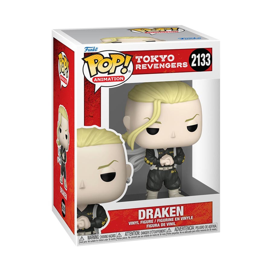 POP Animation Tokyo Revengers Draken Vinyl Figure