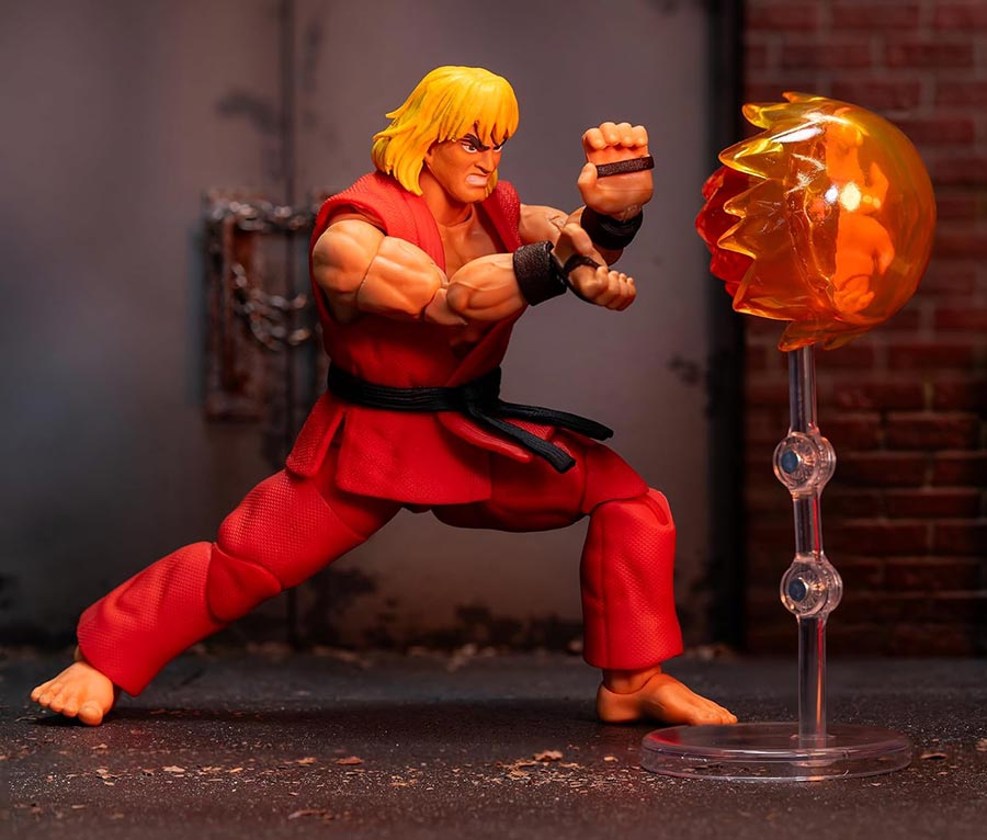 Street Fighter II Ken 6-Inch Action Figure