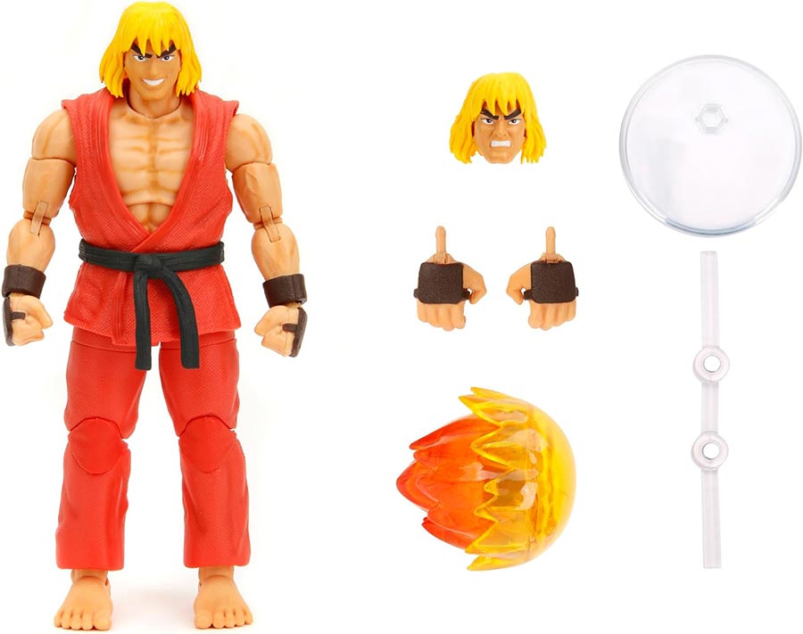 Street Fighter II Ken 6-Inch Action Figure