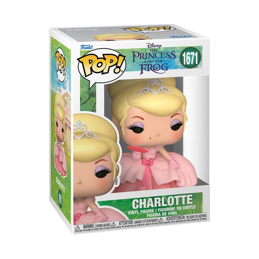 POP Disney The Princess And The Frog Charlotte Vinyl Figure