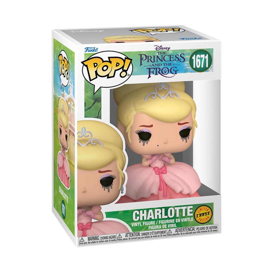 POP Disney The Princess And The Frog Charlotte Chase Vinyl Figure