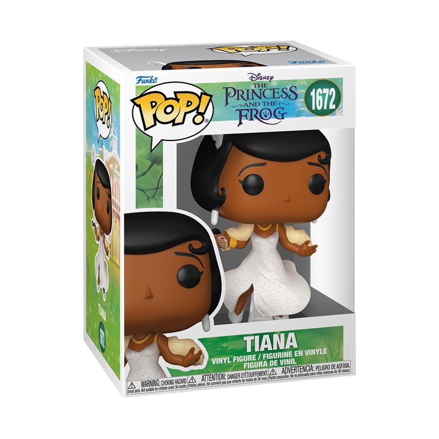 POP Disney The Princess And The Frog Tiana With Glitter Vinyl Figure