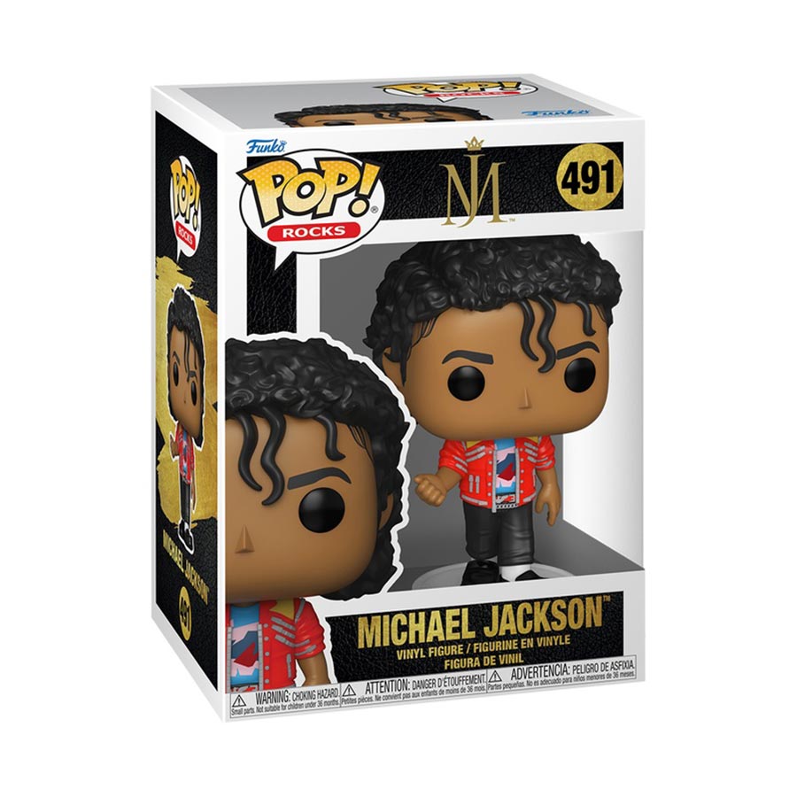 POP Rocks Michael Jackson Beat It Vinyl Figure