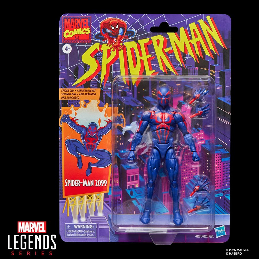 Marvel Legends Spider-Man Spider-Man 2099 6-Inch Action Figure