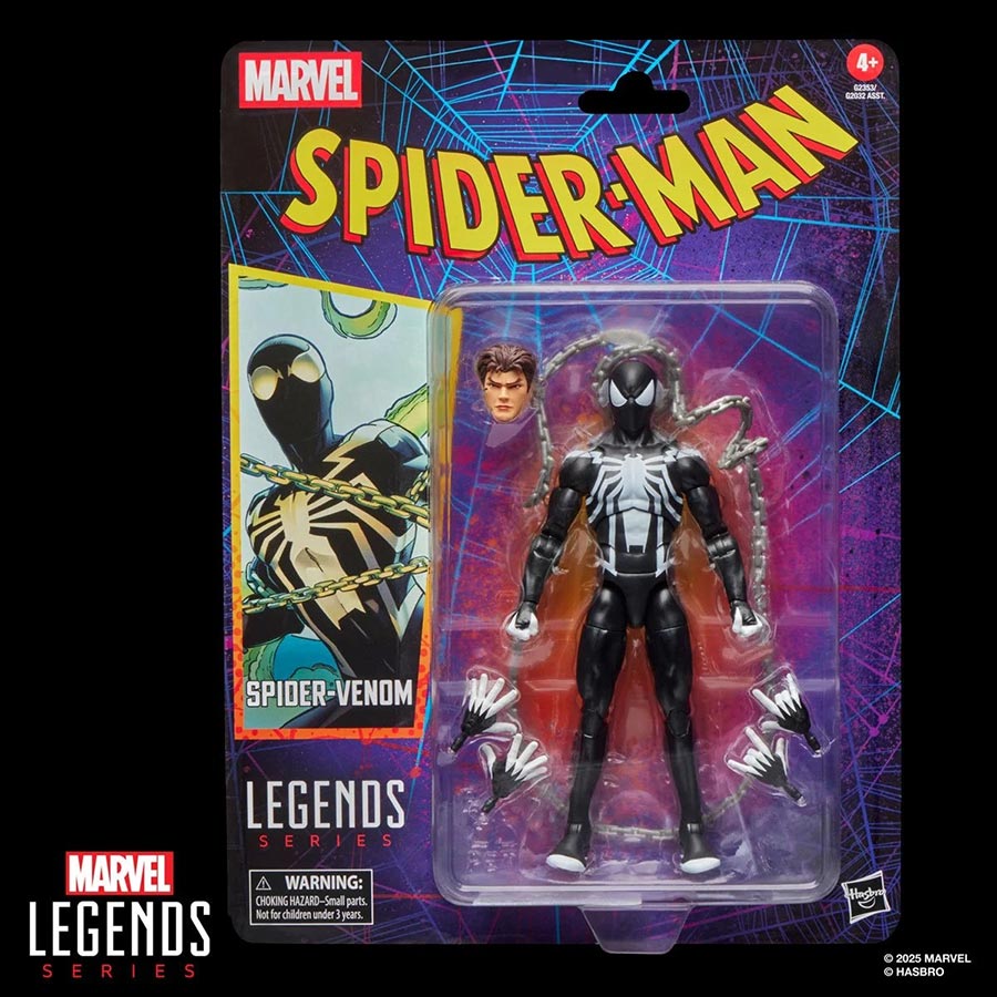 Marvel Legends Spider-Man Spider-Venom 6-Inch Action Figure