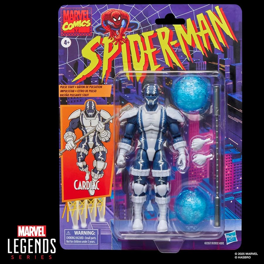 Marvel Legends Spider-Man Cardiac 6-Inch Action Figure