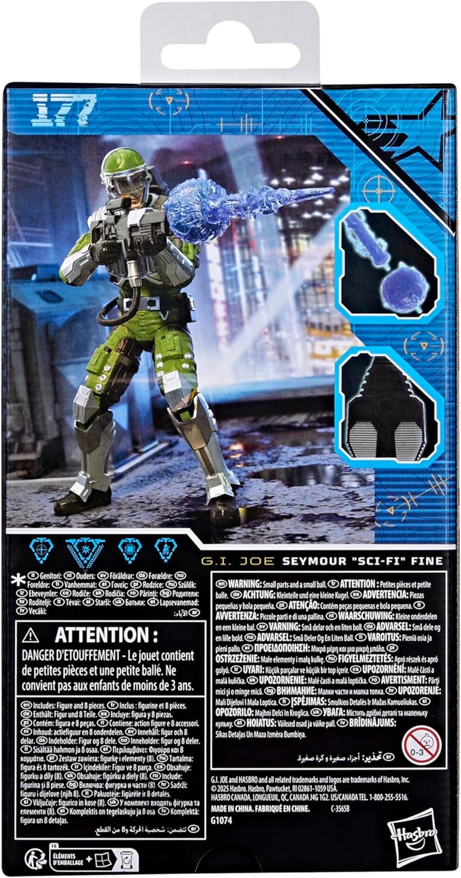 GI Joe Classified Series Seymour Sci-Fi Fine 6-Inch Action Figure