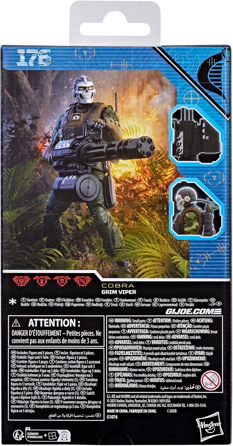 GI Joe Classified Series Grim Viper 6-Inch Action Figure