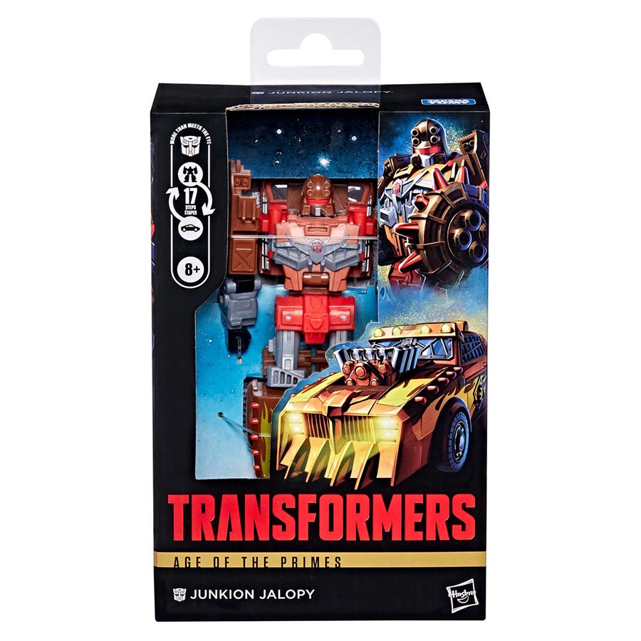 Transformers Generations Age Of The Primes Deluxe Class Junkion Jalopy Action Figure
