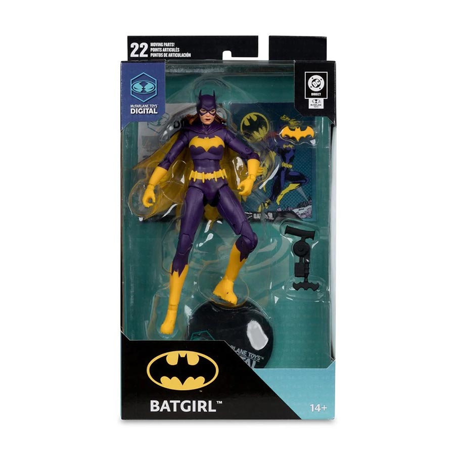 DC McFarlane Digital Wave 6 Classic Batgirl 7-Inch Action Figure
