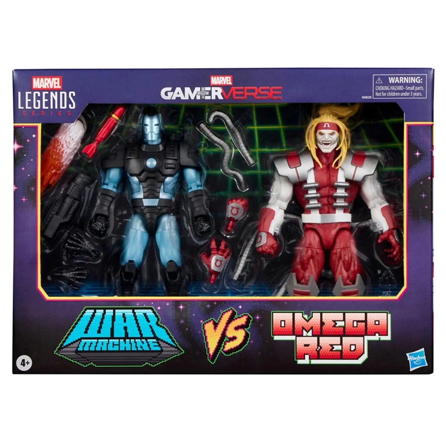 Marvel Legends Gamerverse War Machine vs Omega Red 6-Inch 2-Pack Action Figure