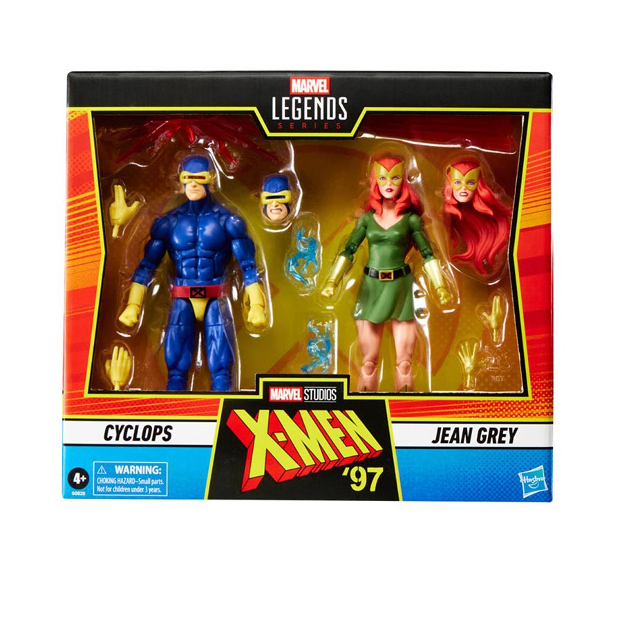 Marvel Legends X-Men 97 Cyclops & Jean Grey 6-Inch 2-Pack Action Figure