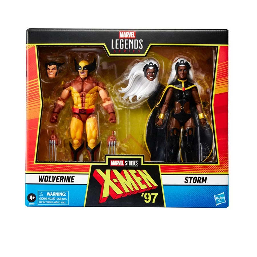 Marvel Legends X-Men 97 Wolverine & Storm 6-Inch 2-Pack Action Figure