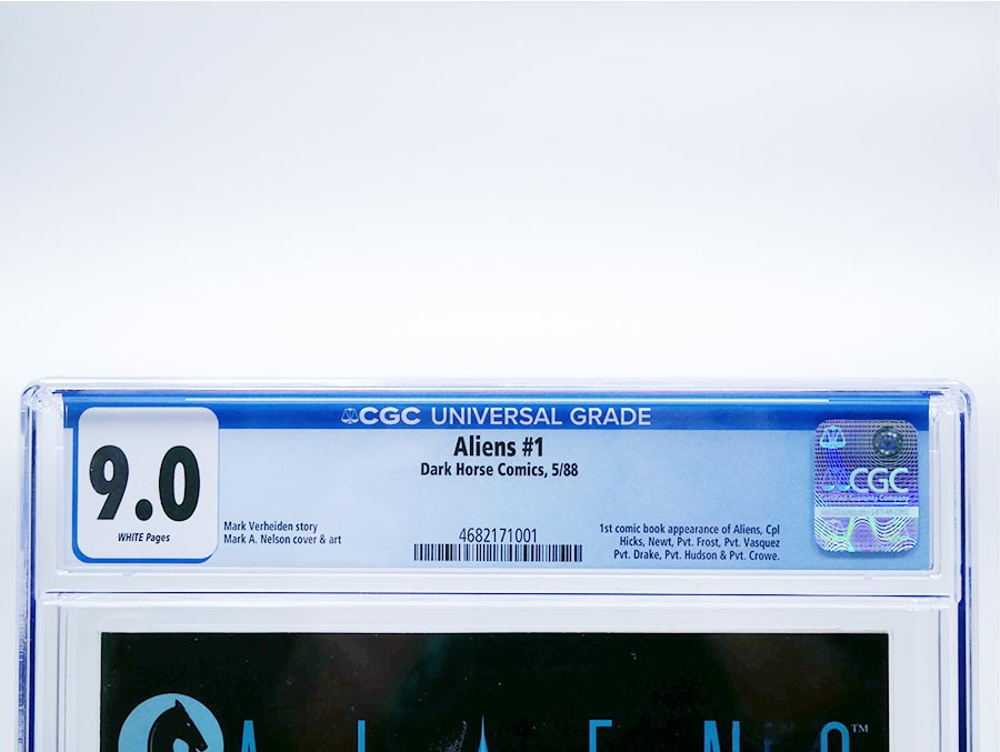 Aliens #1 Cover G 1st Ptg CGC 9.0
