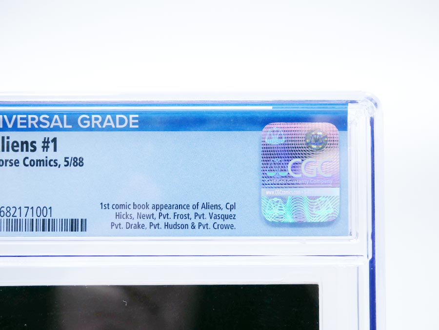 Aliens #1 Cover G 1st Ptg CGC 9.0