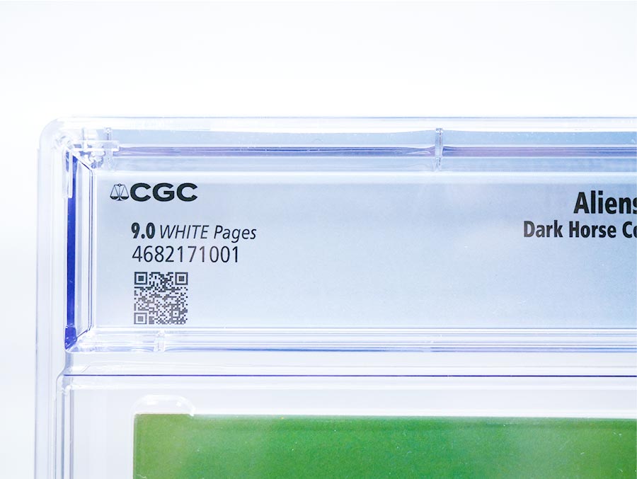 Aliens #1 Cover G 1st Ptg CGC 9.0