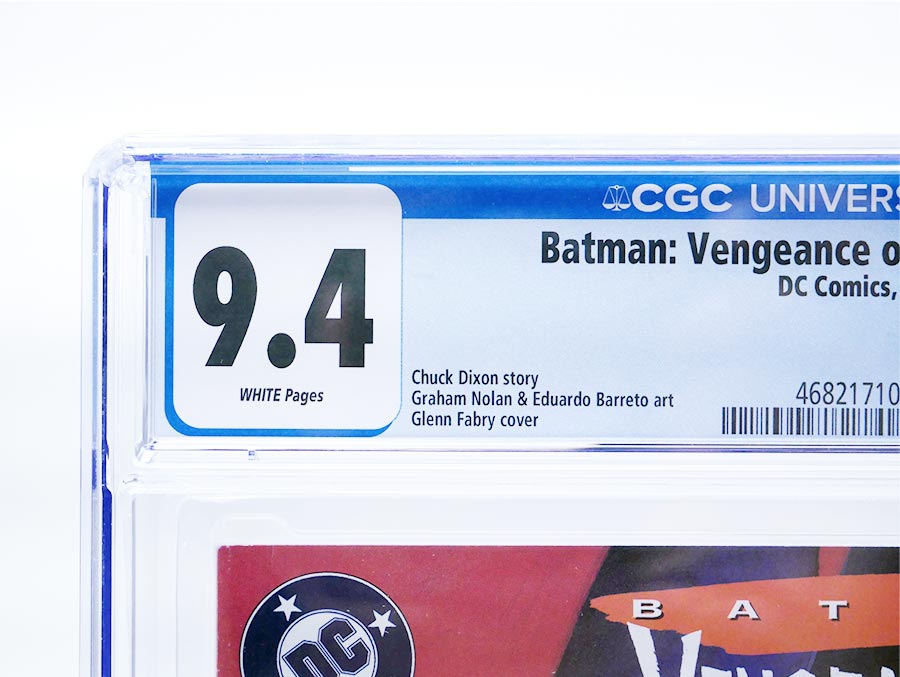 Batman Vengeance Of Bane Special #1 (One Shot) Cover K 1st Ptg CGC 9.4