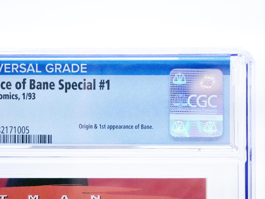 Batman Vengeance Of Bane Special #1 (One Shot) Cover K 1st Ptg CGC 9.4