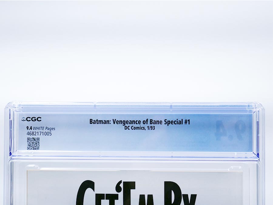 Batman Vengeance Of Bane Special #1 (One Shot) Cover K 1st Ptg CGC 9.4