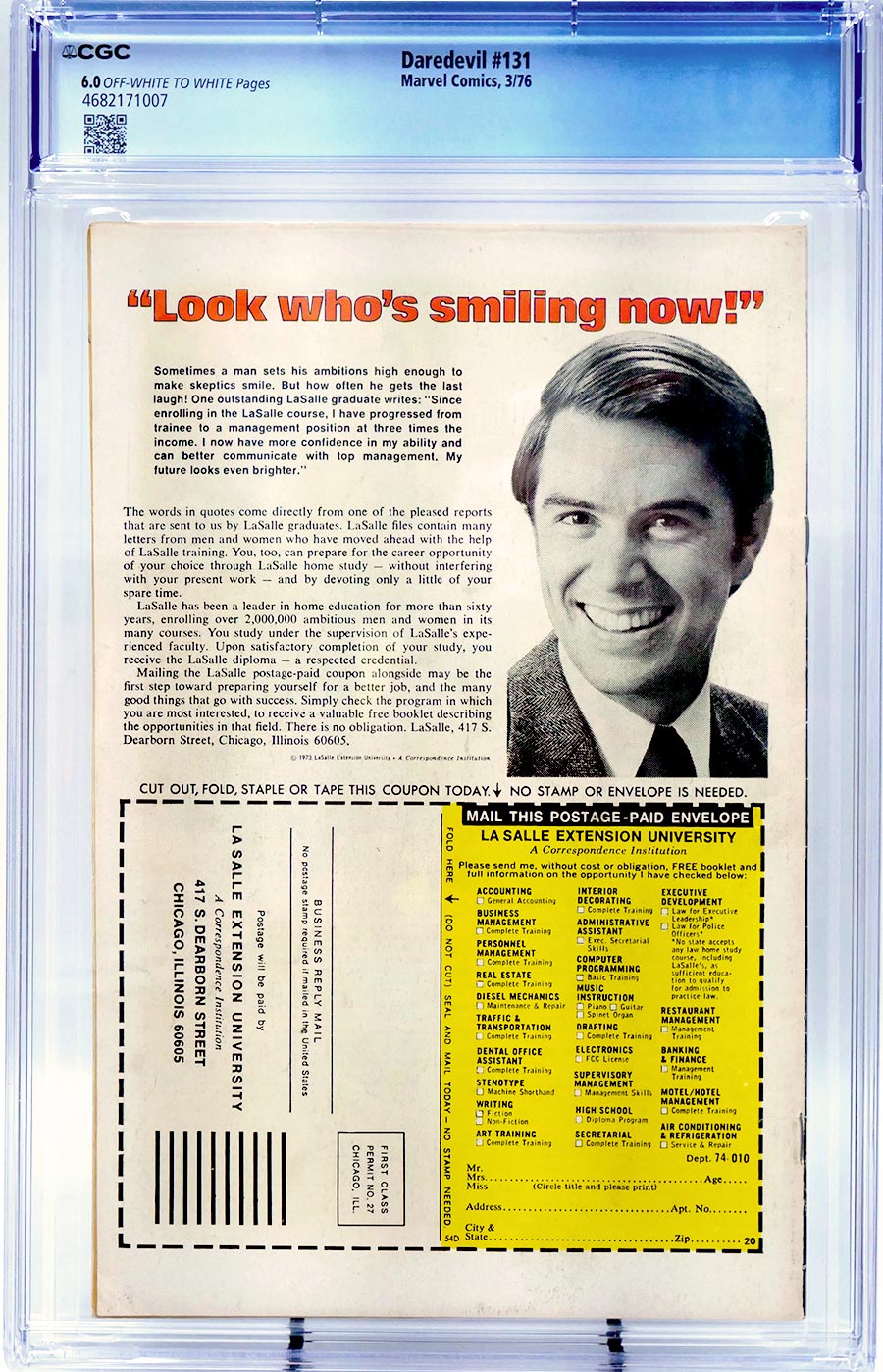 Daredevil #131 Cover E CGC 6.0