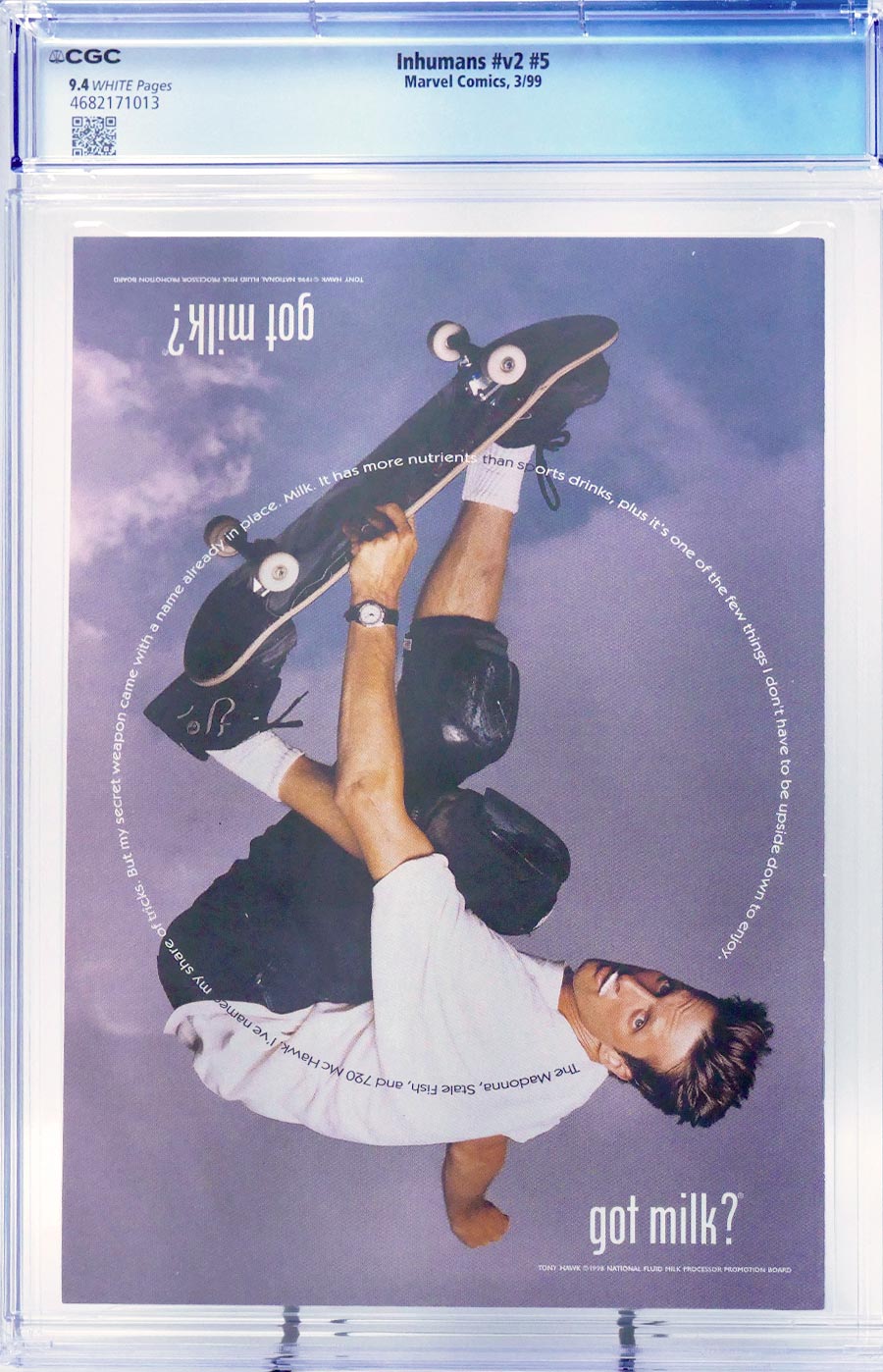 Inhumans Vol 2 #5 Cover B CGC 9.4