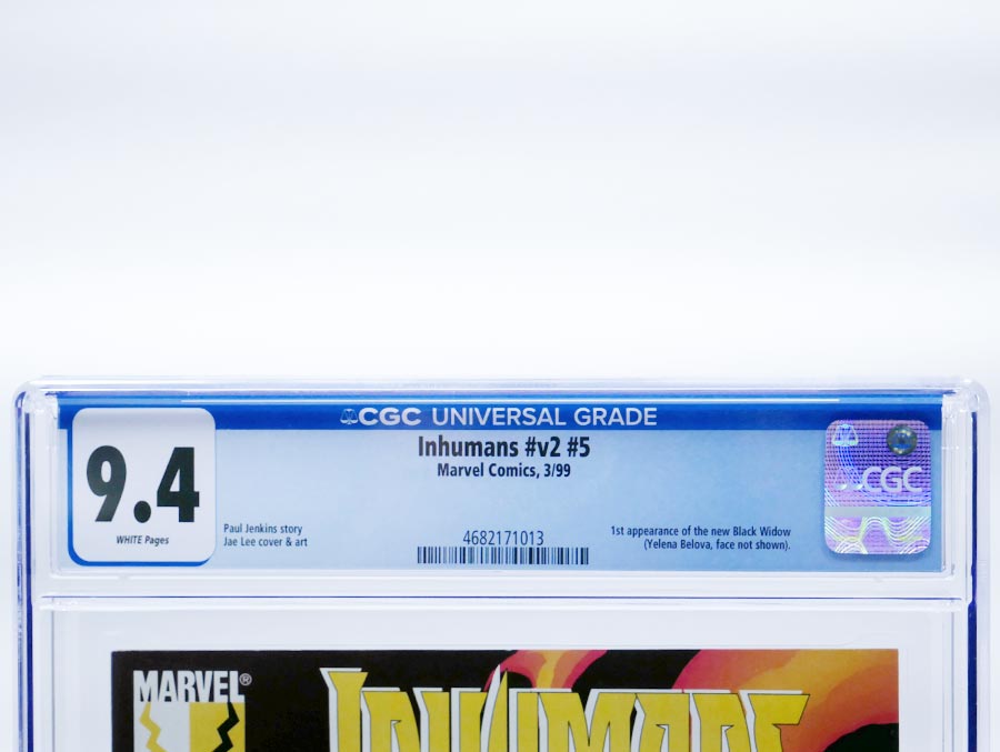 Inhumans Vol 2 #5 Cover B CGC 9.4