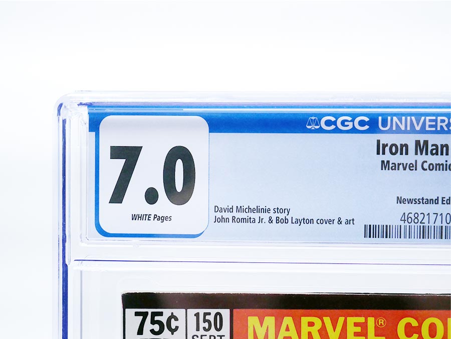 Iron Man #150 Cover B Newsstand Edition CGC 7.0