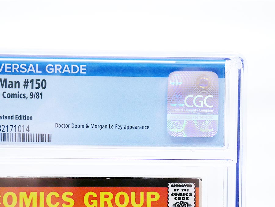 Iron Man #150 Cover B Newsstand Edition CGC 7.0