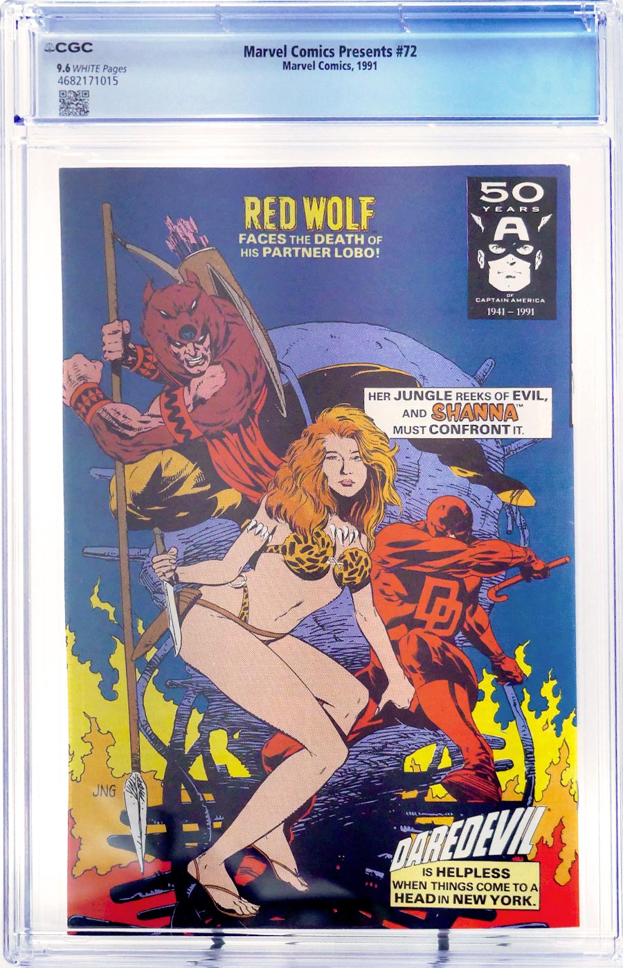 Marvel Comics Presents #72 Cover C CGC 9.6