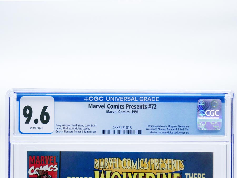 Marvel Comics Presents #72 Cover C CGC 9.6
