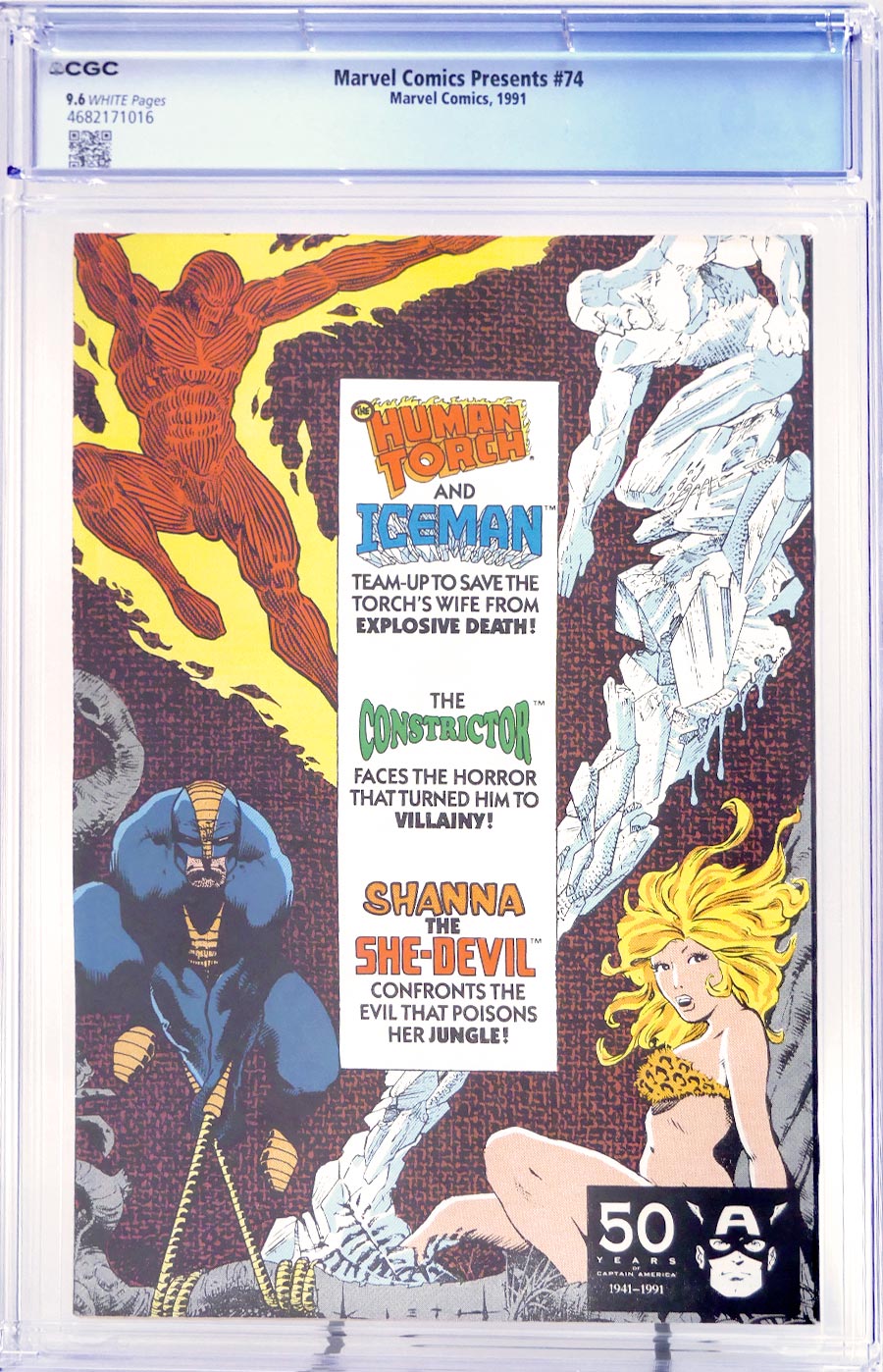 Marvel Comics Presents #74 Cover B CGC 9.6