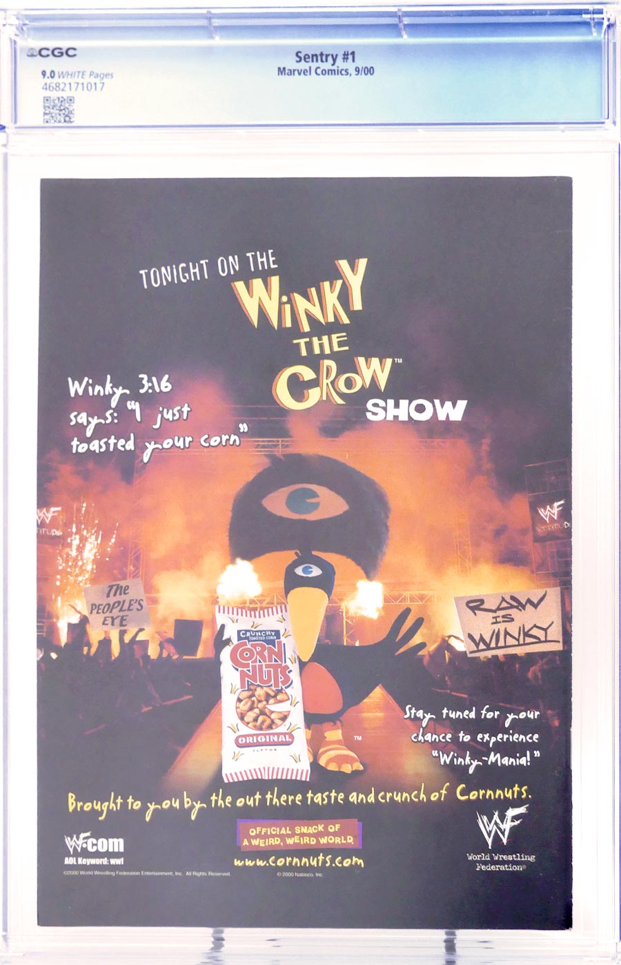 Sentry #1 Cover G Jae Lee Cover CGC 9.0