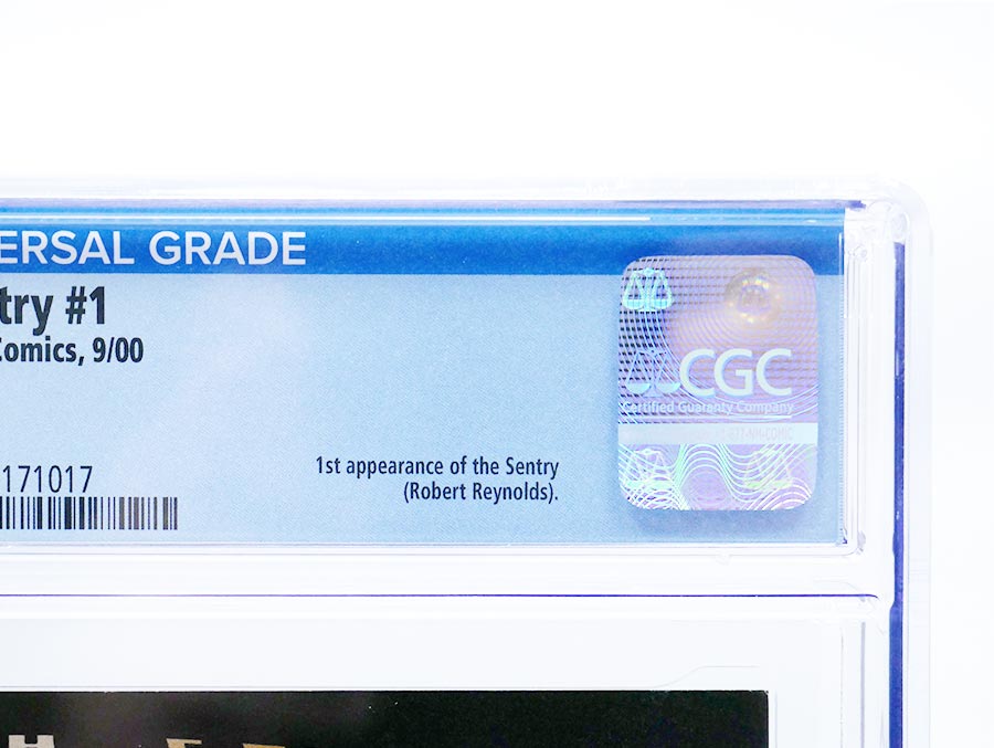 Sentry #1 Cover G Jae Lee Cover CGC 9.0